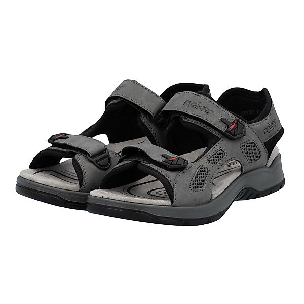 Rieker Trekkingsandale 26955 grau Herren Sandale günstig online kaufen
