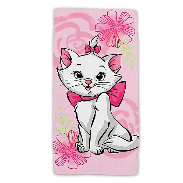 Disney Strandtuch Marie Cat Baumwolle Frottee günstig online kaufen