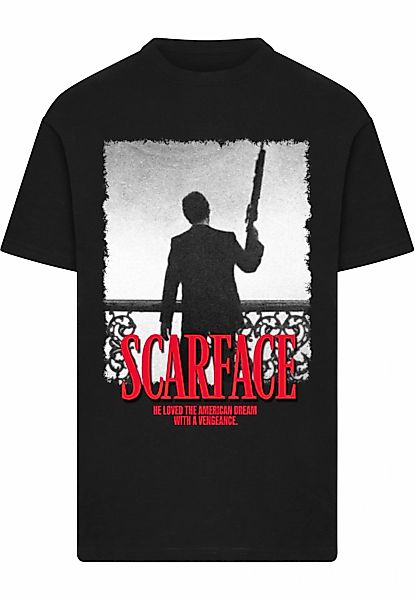 Merchcode T-Shirt "Merchcode Scarface Stand Off Tee" 1 Stk. tlg. günstig online kaufen