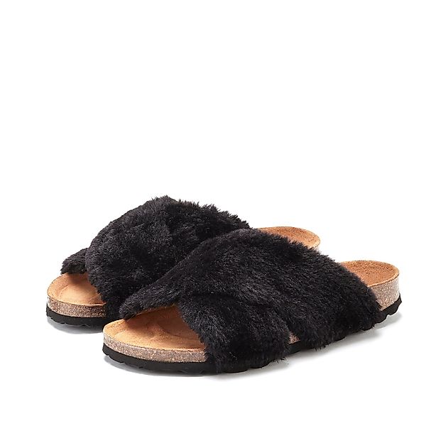 LASCANA Hausschuh, Mule, Sandale, offener Schuh, günstig online kaufen