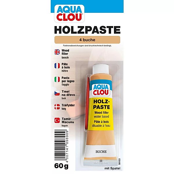 Clou Holzpaste wasserverdünnbar Buche 60 g günstig online kaufen