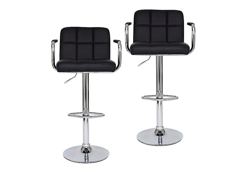 dibea Barhocker Barhocker 2er-Set, Modell 5, höhenverstellbar, 360 Grad dre günstig online kaufen