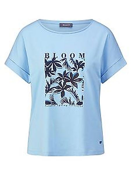 Rundhals-Shirt BASLER blau günstig online kaufen