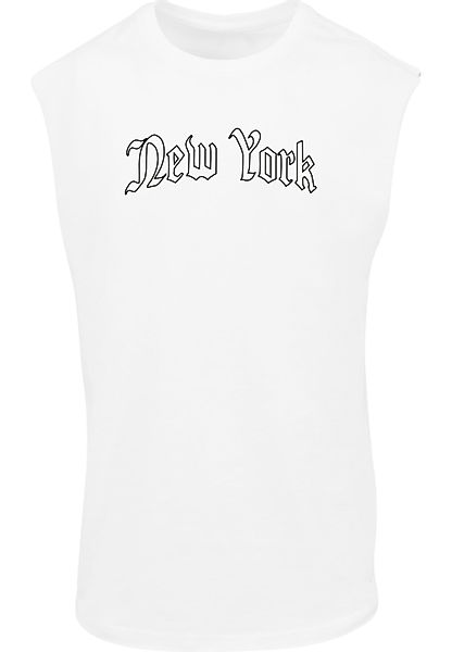 Mister Tee T-Shirt New York Wording Sleeveless Tee günstig online kaufen