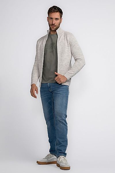 Petrol Strickjacke Elim Dunkelgrün - Größe XL günstig online kaufen