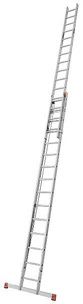 KRAUSE Schiebeleiter "Seilzugleiter Robilo" Alu, 2x15 Sprossen, Arbeitshöhe günstig online kaufen