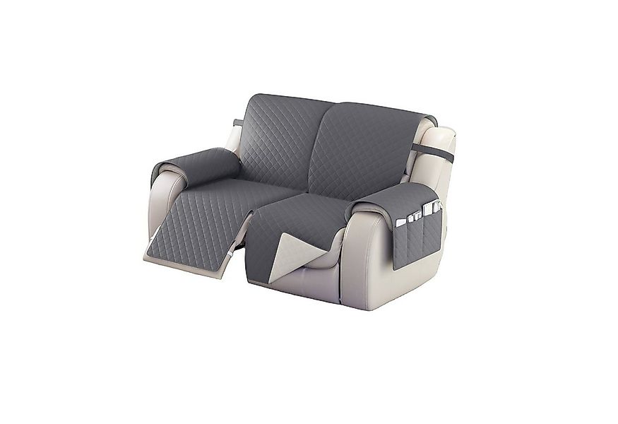 Rosnek Sofahusse Gesteppt, doppelseitig, wasserdicht, für einen 2/3-Sitz-Li günstig online kaufen