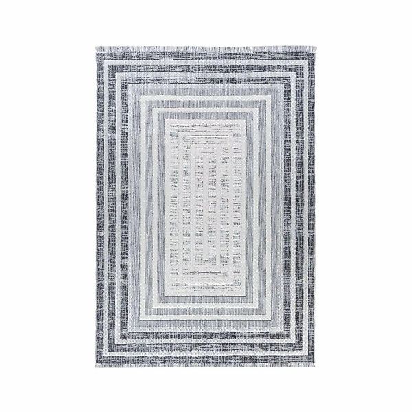 MeGusta Kurzflor Teppich Modern Grau 120x170 cm Carmen günstig online kaufen