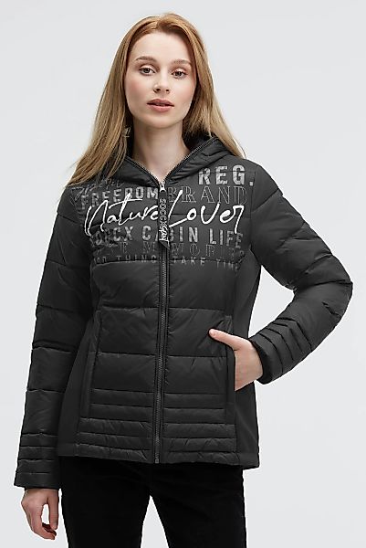 SOCCX Winterjacke mit Kapuze mit Windbreaker-Bündchen günstig online kaufen