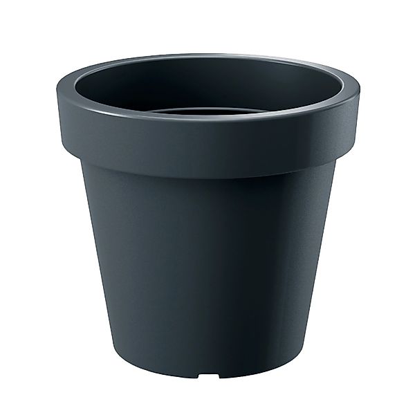 Prosperplast Blumentopf Lexo Ø 60 cm x 55 cm Anthrazit günstig online kaufen