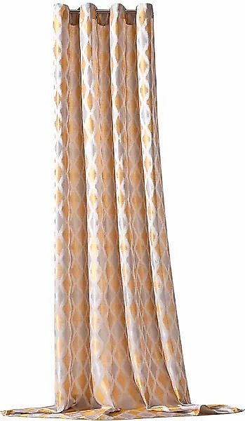 Weckbrodt Vorhang »Raute«, (1 St.), Jacquard, strukturiert, blickdicht, Mus günstig online kaufen