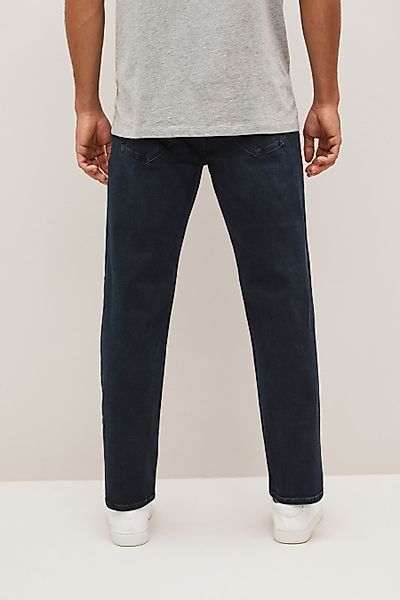 Next Straight-Jeans Straight-Fit Stretch-Jeans mit Gürtel günstig online kaufen