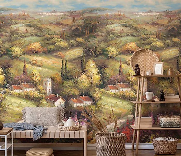 Fashion for walls Fototapete »Tuscany« floral glatt Phthalate frei günstig online kaufen
