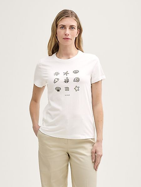 TOM TAILOR T-Shirt T-Shirt mit Print günstig online kaufen