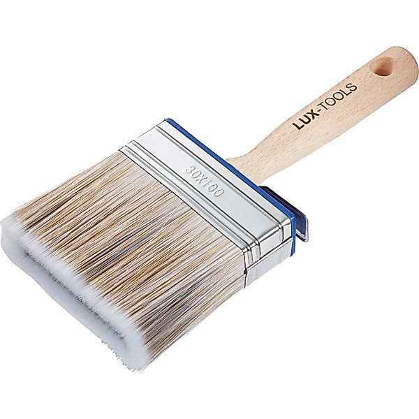 LUX-TOOLS Flächenstreicher Lasur 100 mm x 30 mm mit Farbtank günstig online kaufen