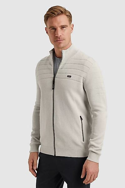 Vanguard Strickjacke Baumwolle-Modal-Mischung Beige - Größe XXL günstig online kaufen