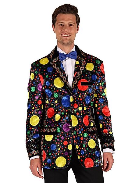 thetru Kostüm Konfetti Karnevalsjacke für Herren, Kunterbunt gepunktet zu K günstig online kaufen