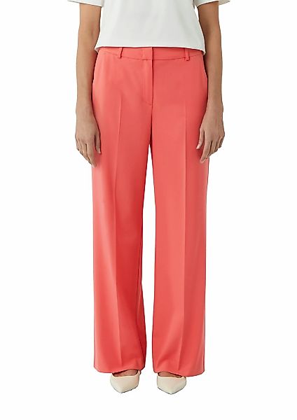 comma Stoffhose Sommerhose mit Bundfalte günstig online kaufen