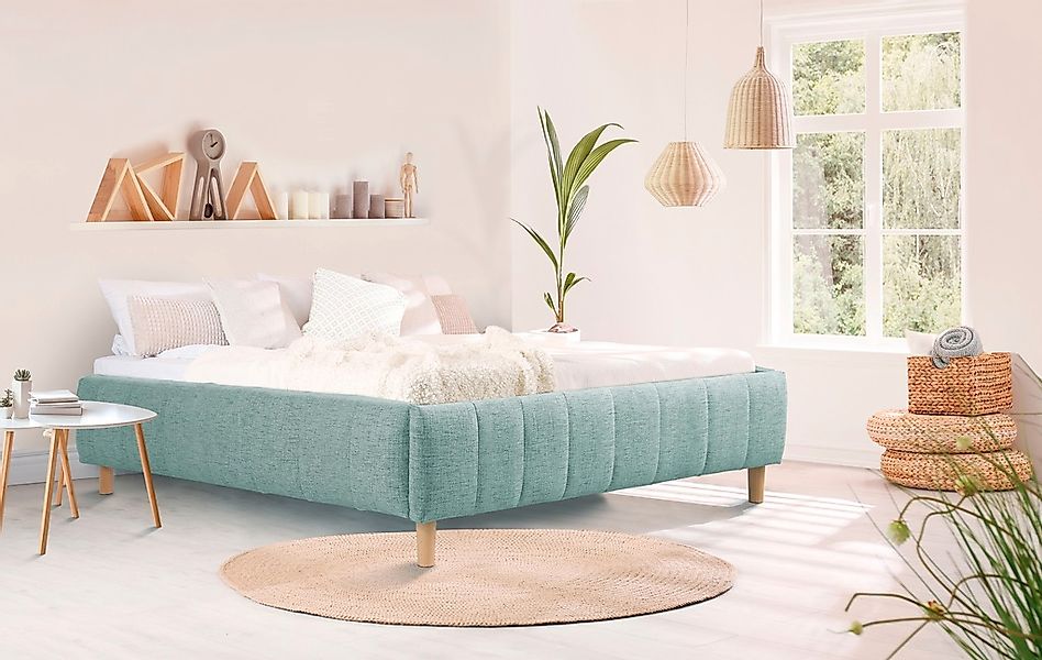 Home affaire Polsterbett "Tarje" in 5 Breiten, auch in Überlänge 220 cm, in günstig online kaufen