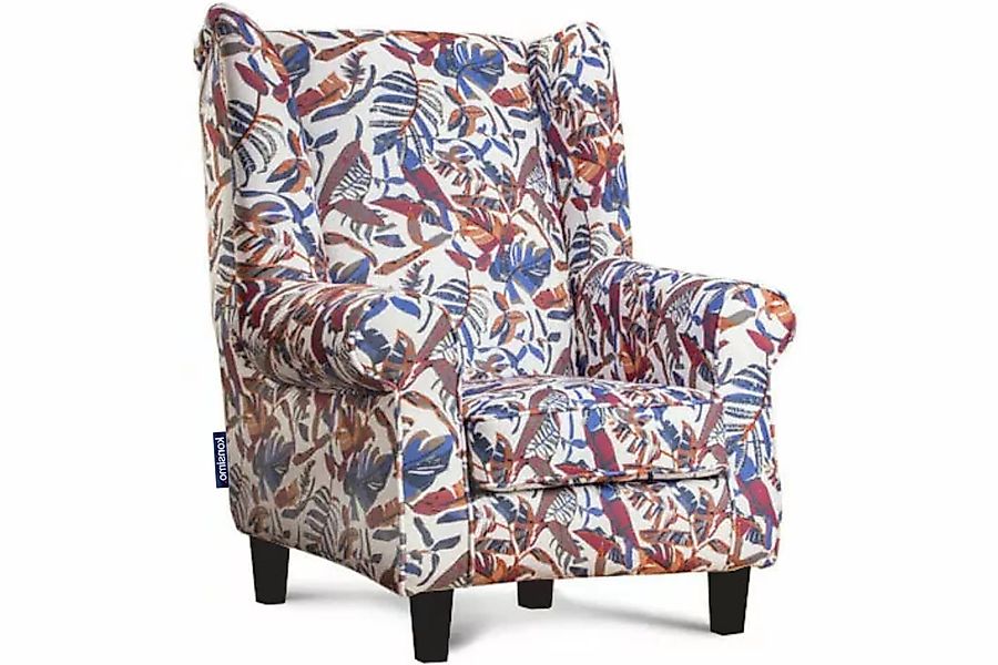 KONSIMO® Ohrensessel MILES Gepolsterter Sessel, mit günstig online kaufen