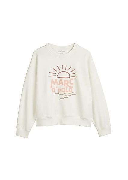 Marc O'Polo Sweatshirt aus reiner Bio-Baumwolle günstig online kaufen