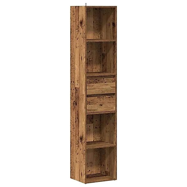 vidaXL Bücherregal Altholz-Optik 36x30x171 cm Holzwerkstoff 856046 günstig online kaufen