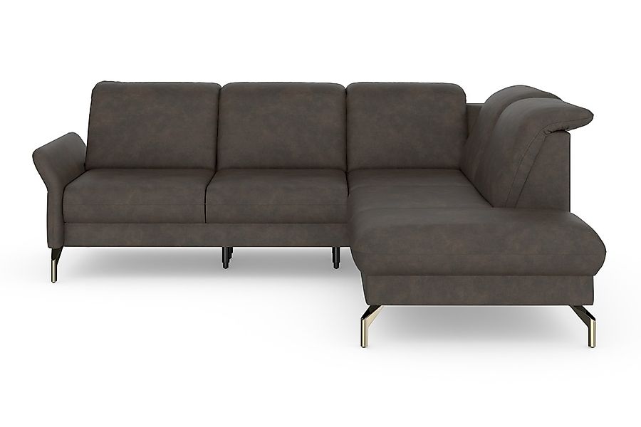 sit&more "Fashion L-Form" wahlweise mit Kopfteilverstellung, Vorziehsitz, m günstig online kaufen