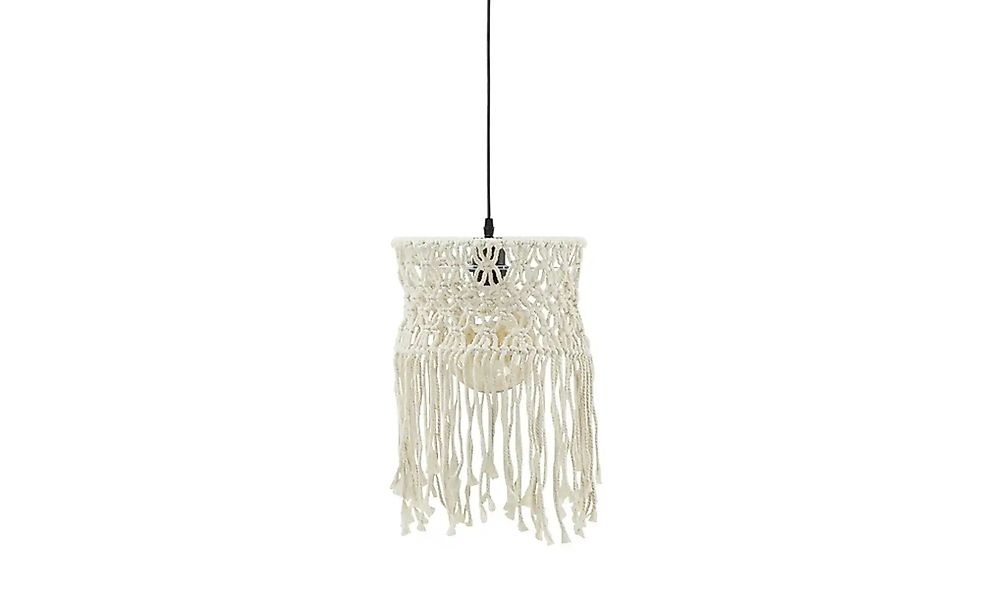 KHG Pendelleuchte   ¦ beige ¦ Maße (cm): H: 150  Ø: 25 Lampen & Leuchten > günstig online kaufen
