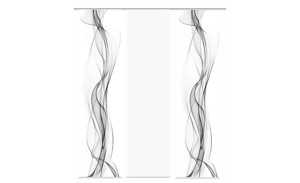 HOME Wohnideen Schiebevorhang   ¦ grau ¦ Maße (cm): B: 60 Gardinen & Rollos günstig online kaufen