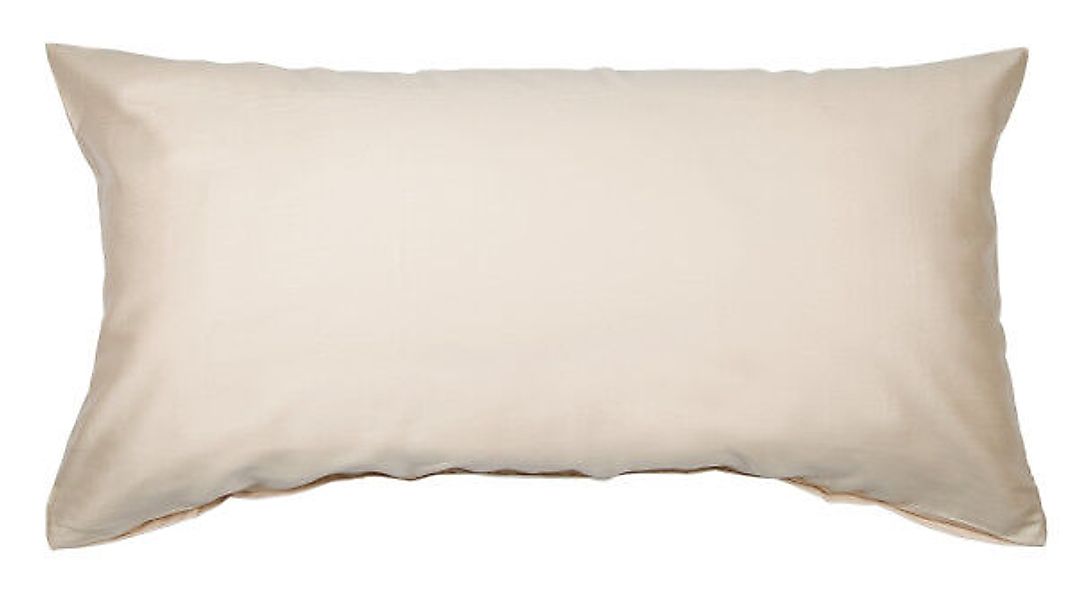 Janine Janine Mako-Satin Bettwäsche Colors 31001 sand Größe:  60x40 cm günstig online kaufen