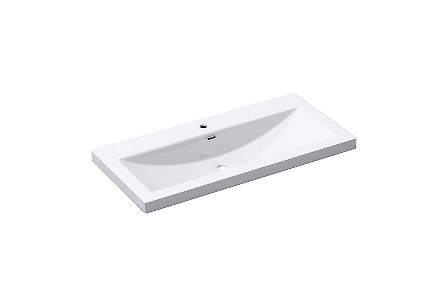 doporro Waschbecken Aufsatzwaschbecken Waschtisch Badmöbel aus Mineralguss günstig online kaufen