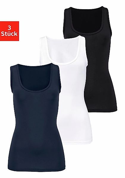 Vivance active Unterhemd, aus weicher Microfaser, Tanktop, Unterziehshirt günstig online kaufen