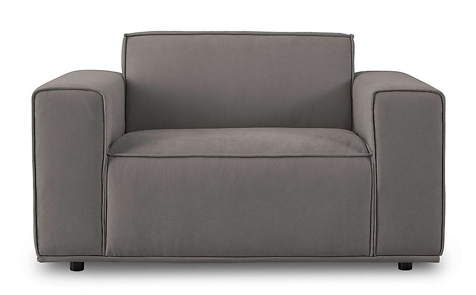 Home affaire Loveseat »Avelin, 1.5 Sitzer, 140 cm, Chenille, Struktur-Boucl günstig online kaufen
