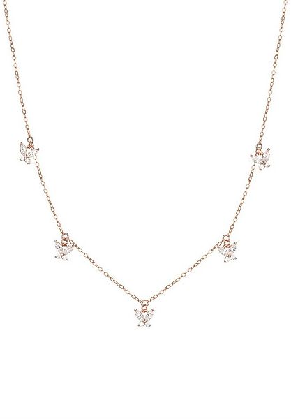 Hey Happiness Kette mit Anhänger Schmetterling Kristall, Kette Silber 925 D günstig online kaufen