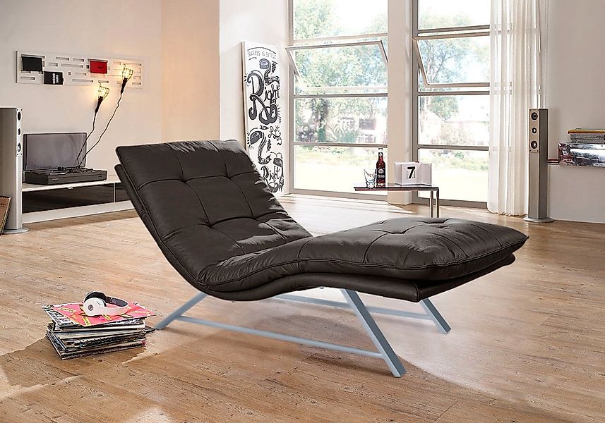 W.SCHILLIG Relaxliege »daily dreams«, in Waffelkissen-Optik, wahlweise mit günstig online kaufen