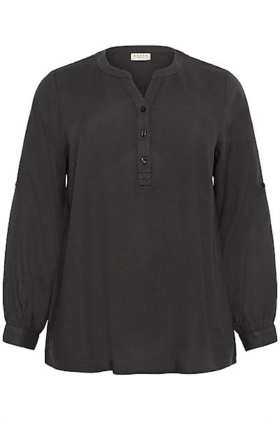 KAFFE Curve Langarmbluse Langarm-Bluse KCmille Große günstig online kaufen