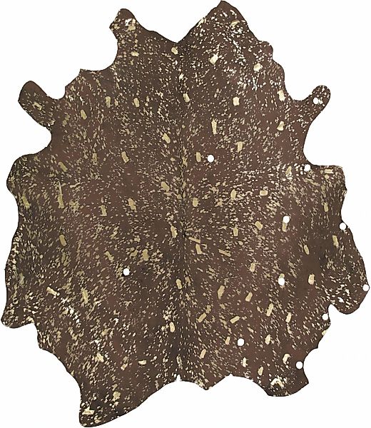 calo-deluxe Fellteppich »Ronda 210«, fellförmig, 8 mm Höhe, echtes Rinderfe günstig online kaufen