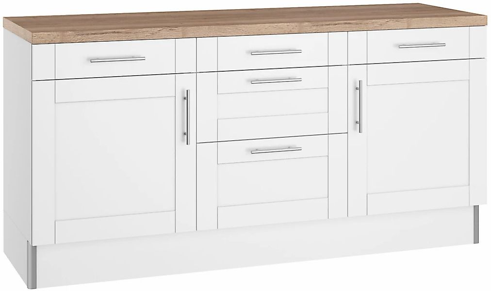 OPTIFIT Küche "Ahus", 180 cm breit, ohne E-Geräte, Soft Close Funktion, MDF günstig online kaufen