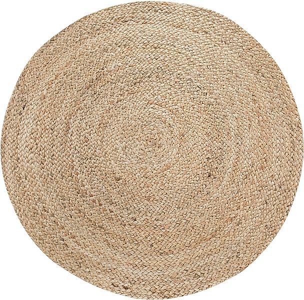 my home Teppich "Mataro" rund 4 mm Höhe Wendeteppich, Flachgewebe, Obermate günstig online kaufen