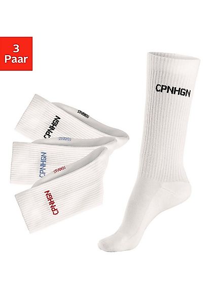 Copenhagen Studios Tennissocken (Packung, 3-Paar) mit Halbfußfrottee günstig online kaufen