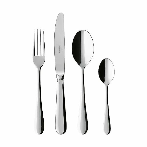 Villeroy & Boch Besteck-Set "Tafelbesteck Oscar 24er Set silber" günstig online kaufen
