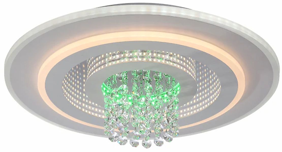 JUST LIGHT LED Deckenleuchte »TOLAGO« LED-Board 1 Stk. warmweiß - kaltweiß günstig online kaufen