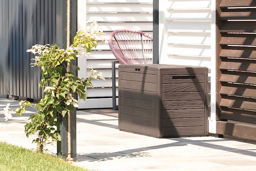 Prosperplast Aufbewahrungsbox "Woodebox, TOPSELLER", (1 St.), anthrazit, 14 günstig online kaufen