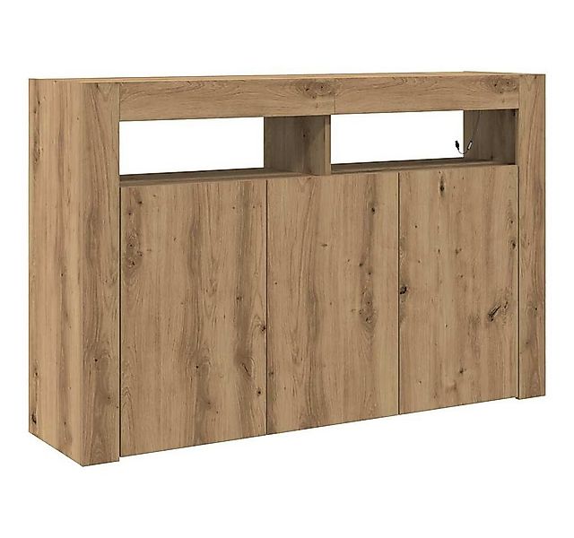 vidaXL Sideboard Sideboard Artisan-Eiche 116 x 30 x 75 cm Holzwerkstoff (1 günstig online kaufen