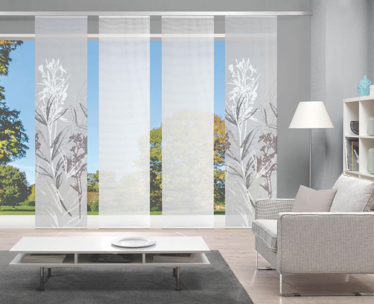 Vision S Schiebegardine "4ER SET SEMORA" Paneelwagen 4 Stk. tlg. HxB: 260x6 günstig online kaufen