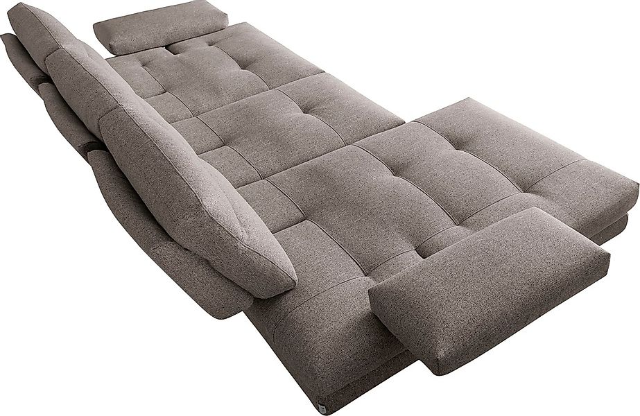 CALIA ITALIA Ecksofa »Toby Wing, L-Form, Multifunktionssofa, edel und beque günstig online kaufen
