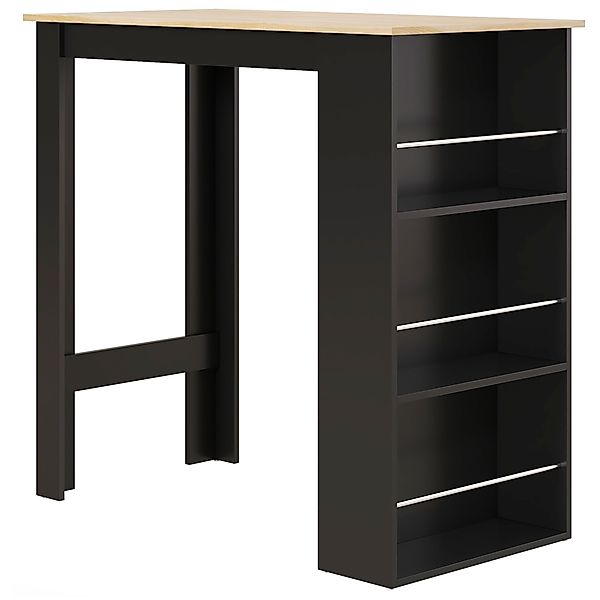 HOMCOM Tisch Bistrotisch hoher Küchentisch Stehtisch - Maße 112L x 57B x 10 günstig online kaufen