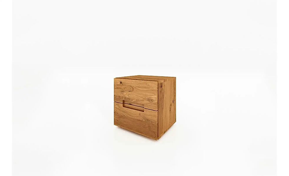 Nachttisch hoch mit 2 Schüben   ¦ holzfarben ¦ Maße (cm): B: 40 H: 40 Tisch günstig online kaufen