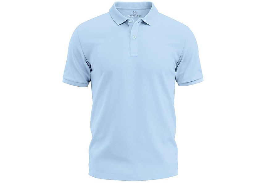 Neverless Poloshirt Herren Polo-Shirt Basicshirt mit Polokragen und Knopfle günstig online kaufen