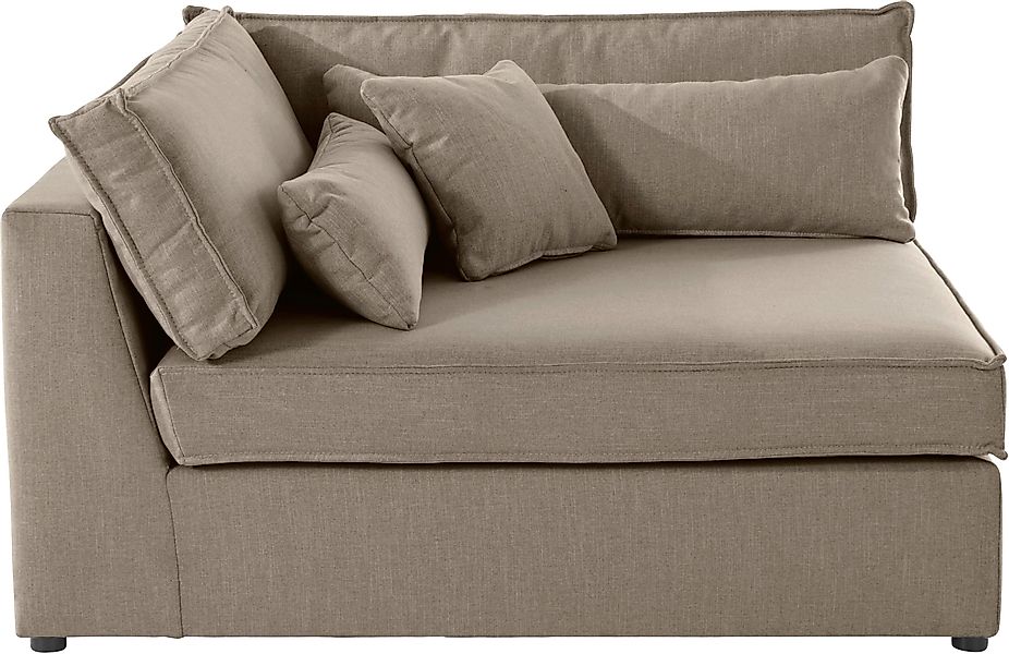 OTTO home Sofa-Eckelement "Enid" Teil eines Modulsofas, fester Sitzkomfort, günstig online kaufen